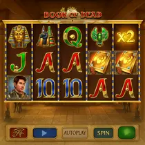 SlotLounge - Book of Dead Slot Game
