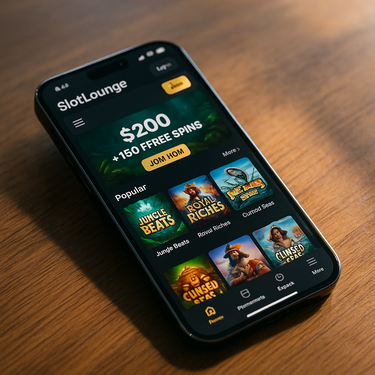 SlotLounge Casino Mobile Experience - Responsive Design on Phones and Tablets